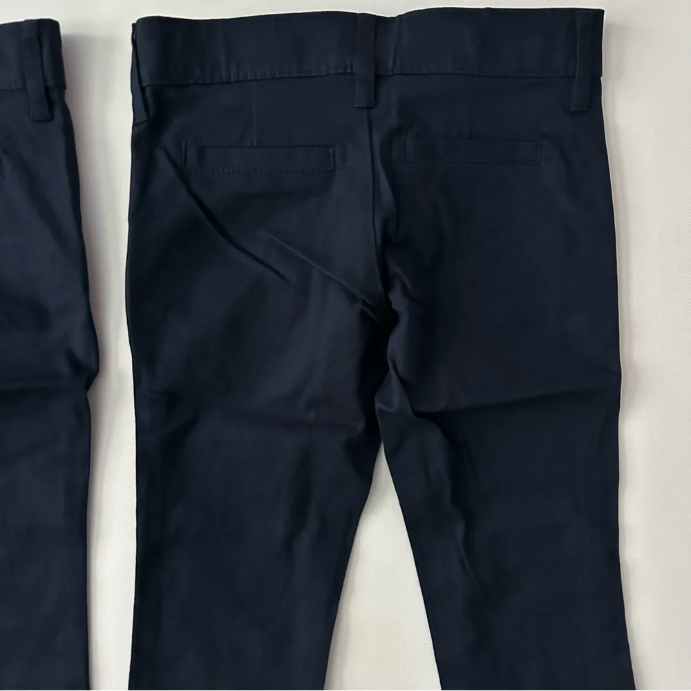 Old Navy Toddler Girl Bundle of 2 Skinny Uniform Pants Size 5